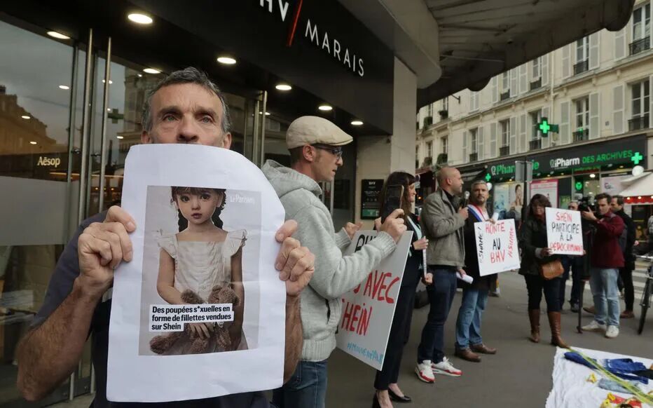 Shein下架儿童色情玩偶，其他平台也被查