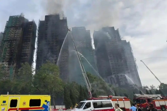 香港大火已致55人遇难