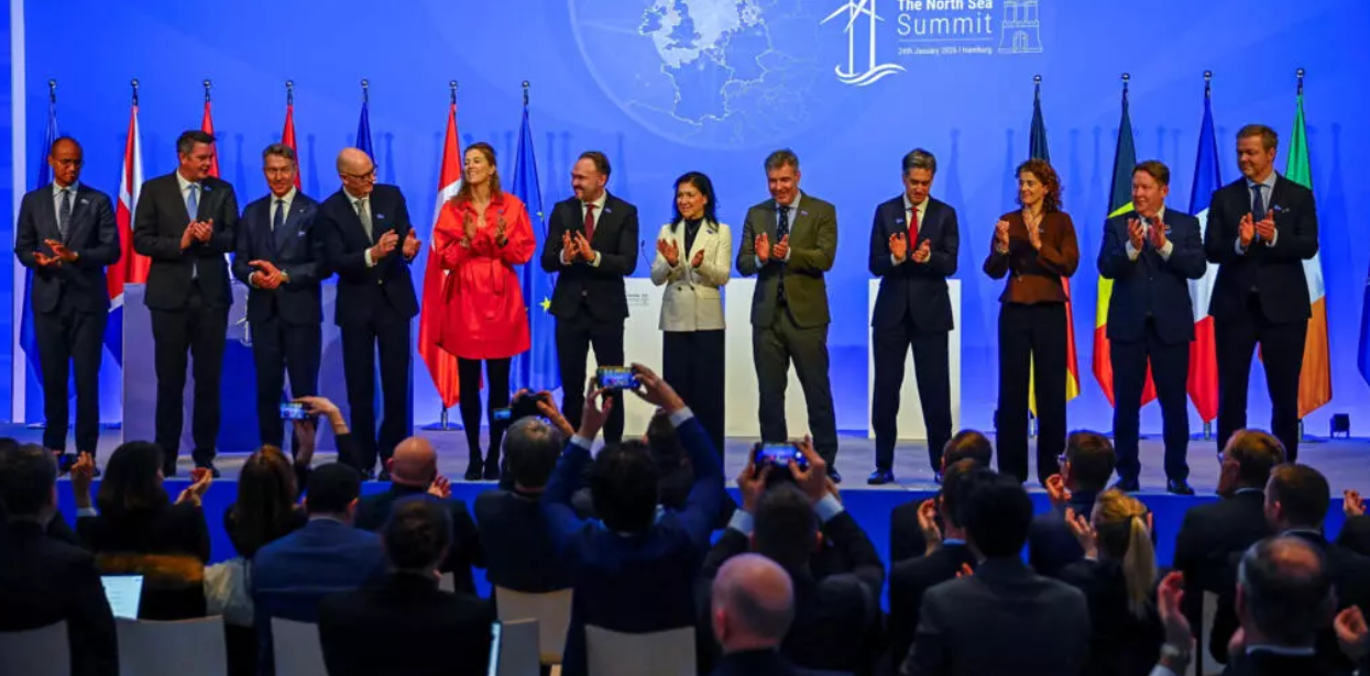欧洲多国政府代表出席汉堡峰会，聚焦北海能源和安全合作