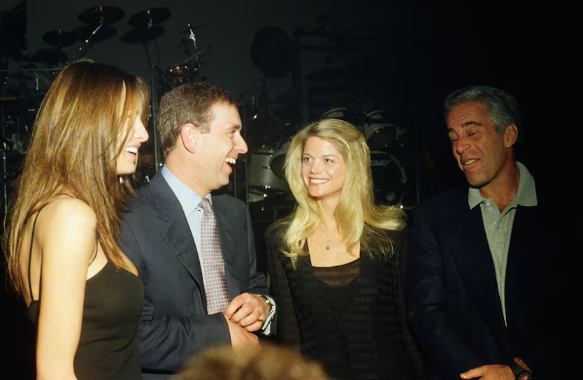 新近公布的爱泼斯坦文件披露了他与前安德鲁王子的友谊细节